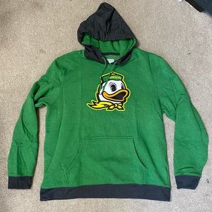 Green and Black Men's Hoodie